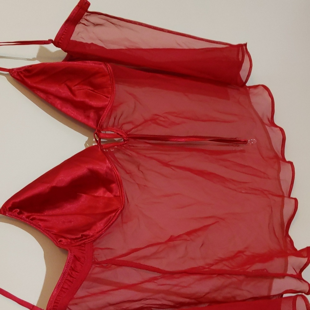 La Senza| Valentine Red Baby Doll Camisole - Picture 3 of 12